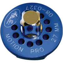 T-6 Combo Lever Adapter — 27 mm, Blue anodized