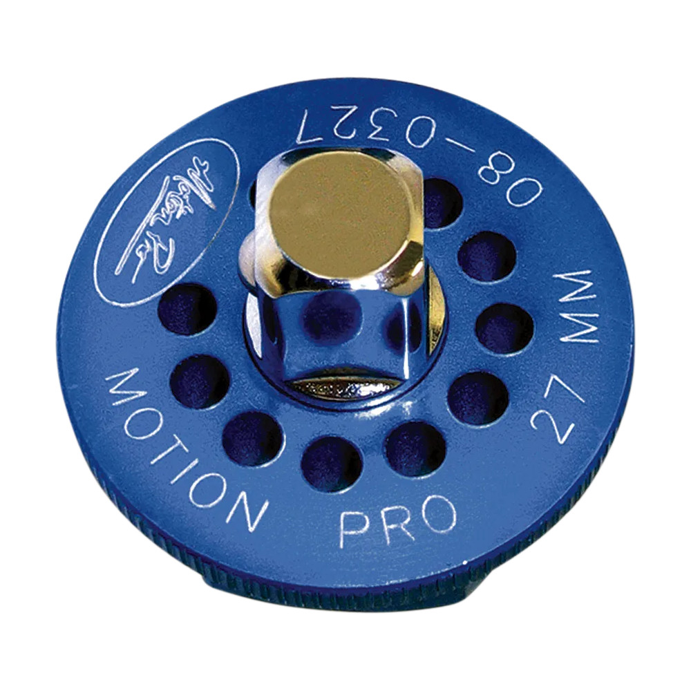 T-6 Combo Lever Adapter — 27 mm, Blue anodized