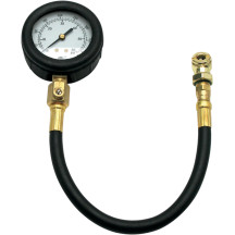 Tire Air Pressure Gauge — 0–60 psi, Black