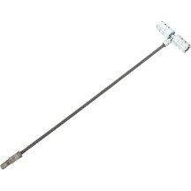 Herramienta de pesca de núcleo de válvula 3 vías — 20.5 cm (8") , plateado