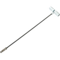 Herramienta de pesca de núcleo de válvula 3 vías — 20.5 cm (8") , plateado