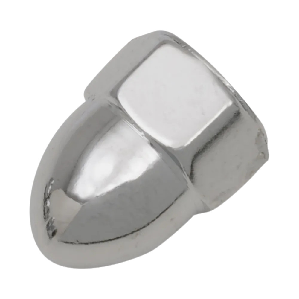 Juegos de tuercas acorn — paquete de 10, cromado