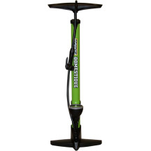 Domestique Floor Tire Pump — 120PSI (8 Bar), Stainless steel & plastic