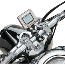 Handlebar Mount Tire Pressure Monitor System — fits 7/8", 1", 1-1/8" handlebars, gray