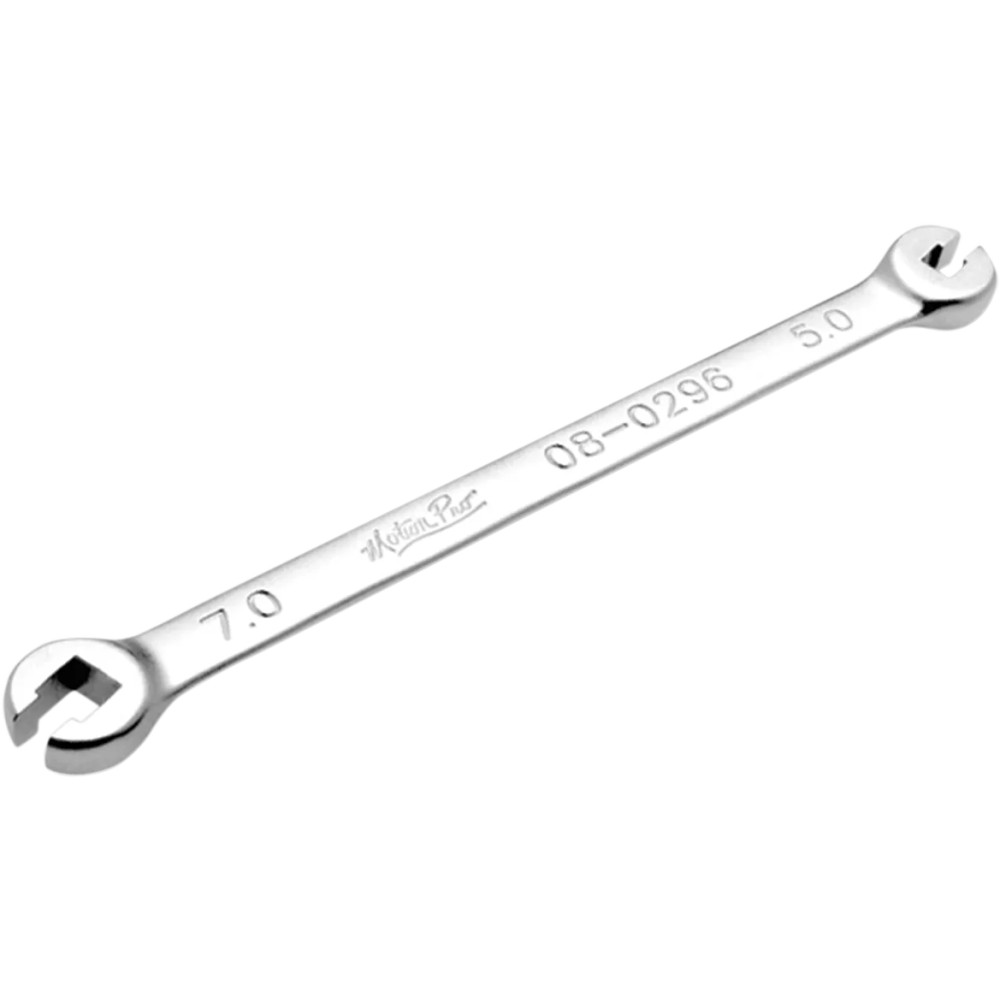 Classic Spoke Wrench — 5 mm, 7 mm, Silver, Nickel, Pewter