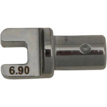 Replacement Spoke Head — Chrome, Metric