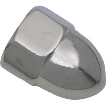 Juegos de tuercas de capuchón — 5 unidades, cromado