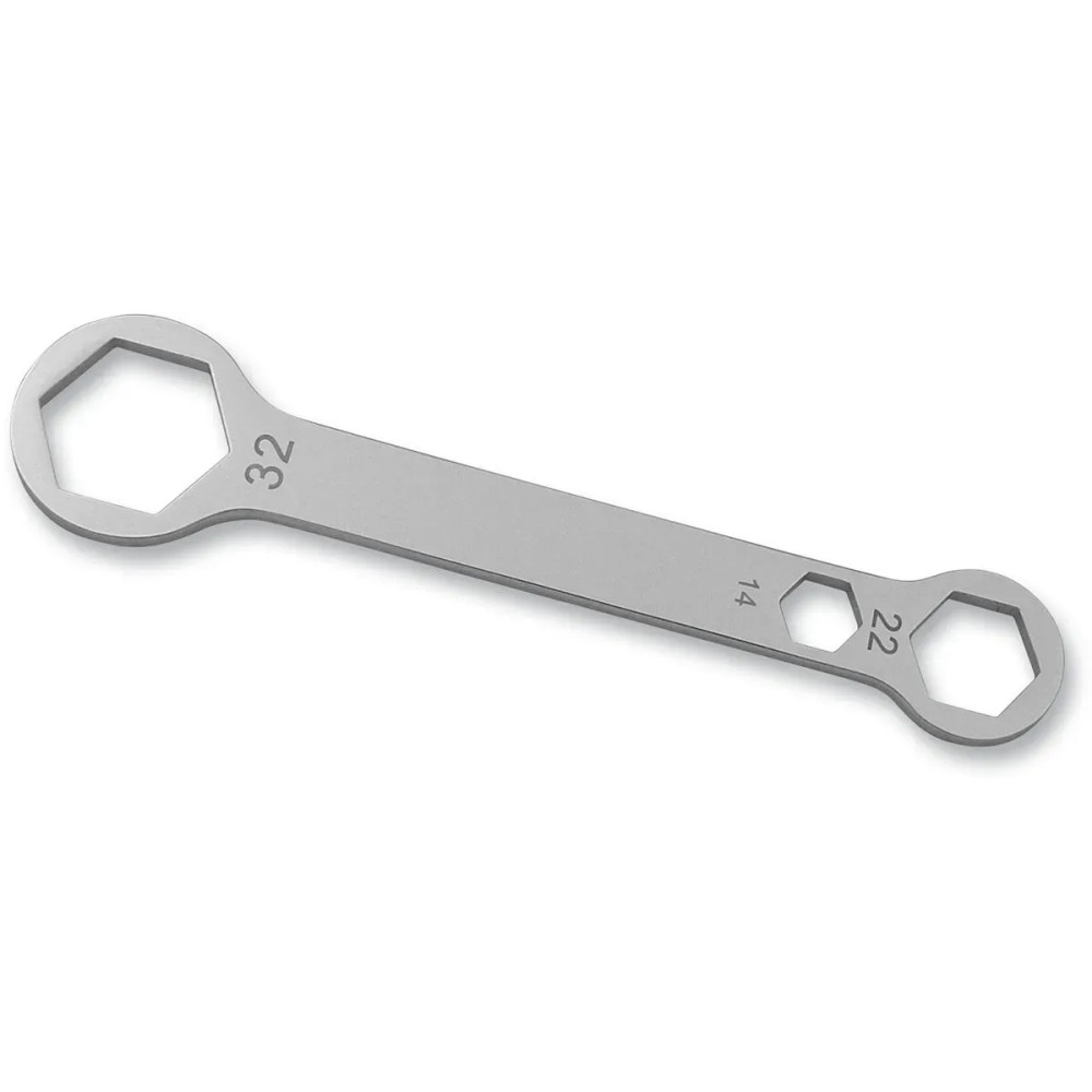 Combo Axle Wrench — 14 mm, 22 mm, 32 mm