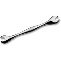 Ergo Spoke Wrench — 6 mm, Polished Silver