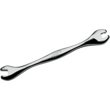 Ergo Spoke Wrench — 7 mm, polished silver