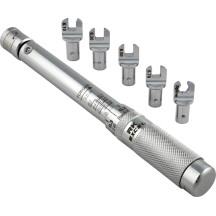 Spoke Torque Wrench Kit — 6.1 mm, 6.3 mm, 6.5 mm, 6.7 mm, spline, chrome