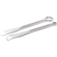 Juego de palancas T6 - 24 mm y 10/12 mm — plateado anodizado, aluminio 7075-T6