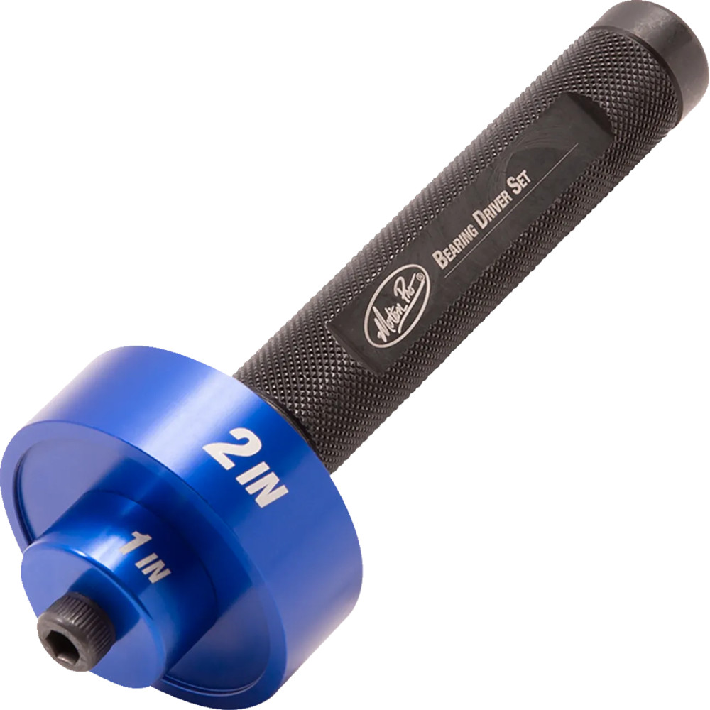 Wheel Bearing Driver Set for Harley-Davidson — Blue anodized, ’00 and later models