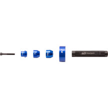 Wheel Bearing Driver Set for Harley-Davidson — Blue anodized, ’00 and later models
