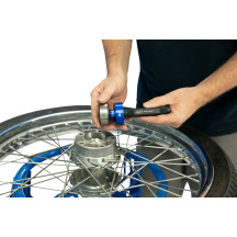 Wheel Bearing Driver Set for Harley-Davidson — Blue anodized, ’00 and later models