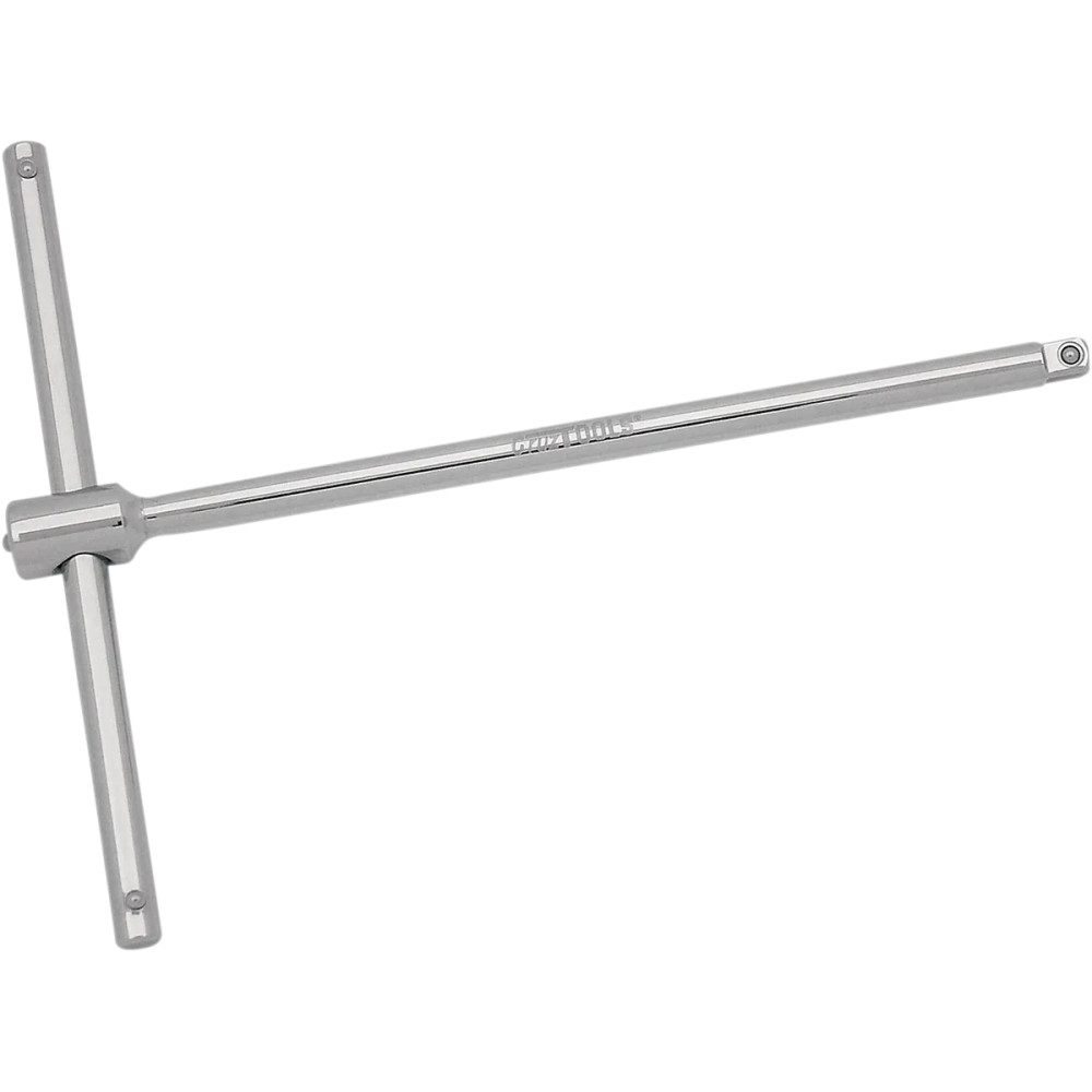 1/4" Drive Sliding T-Driver — 7 in, Chrome polished