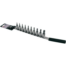 Socket Bit Sets for Powersports — SAE Torx set, S2 alloy