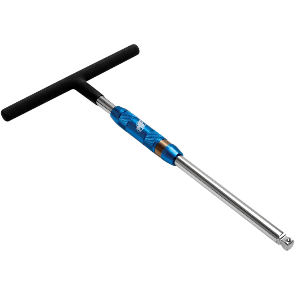 Spinner II T-Handle Tool with Swivel Drive — 12" (30.5 cm), 3/8" drive, Blue