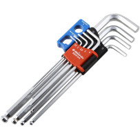 Extra Long Magnetic Hex Key Set — 1.5–10 mm, Chrome