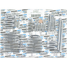 Complete Motor Bolt Kit — Chrome