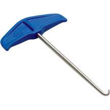 Mini Spring Hook — Blue, Silver