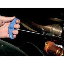 Mini Spring Hook — Blue, Silver