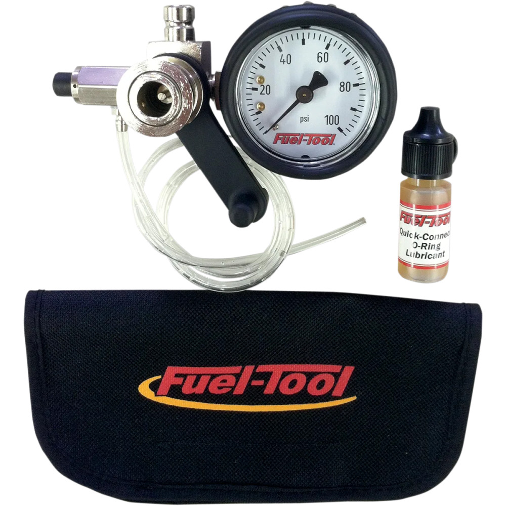Fuel Pressure Check Gauge — Delphi fuel injection, Black