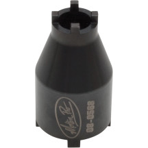 Spanner Nut Socket — 3/8" drive, Black oxide