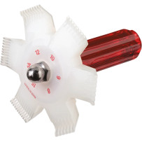 Enderezador de aletas del radiador — 88.9 mm (3 1/2"), Blanco