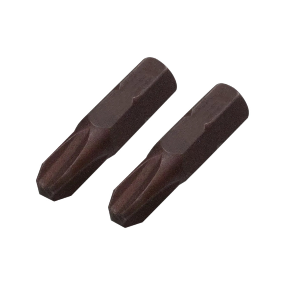 JIS Cross-Head Hex-Drive Bits — #3, Black