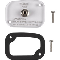 Master Cylinder Brake Bleeding Solution — Front brake, Silver