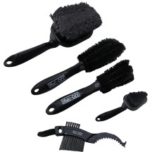 5-Piece Brush Set — Black, Gray, Set
