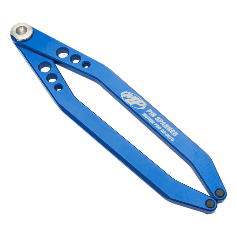Pin Spanner Wrench — Blue anodized
