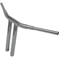 1-1/2" "Big" Buffalo Bar — 38 mm (1-1/2"), 35.5 cm (14") rise, Chrome