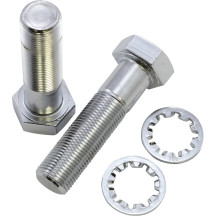 Softail Swingarm Axis Tube Bolt Kit — 3/4"-16 x 3", chrome