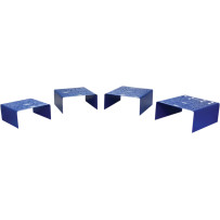 Hardware Organizer M8 — Blue, powder-coated