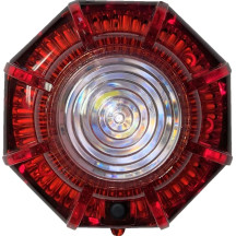 LED Road Flare Safety Light — Emergency, Clear, Red