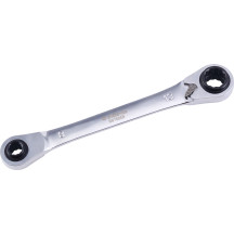 4-In-1 Reversible Ratchet Wrench — 8 mm, 10 mm, 12 mm, 13 mm, Metric