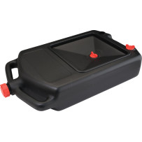 Bandeja de drenaje de aceite — 8 L (2.11 US gal), Negro