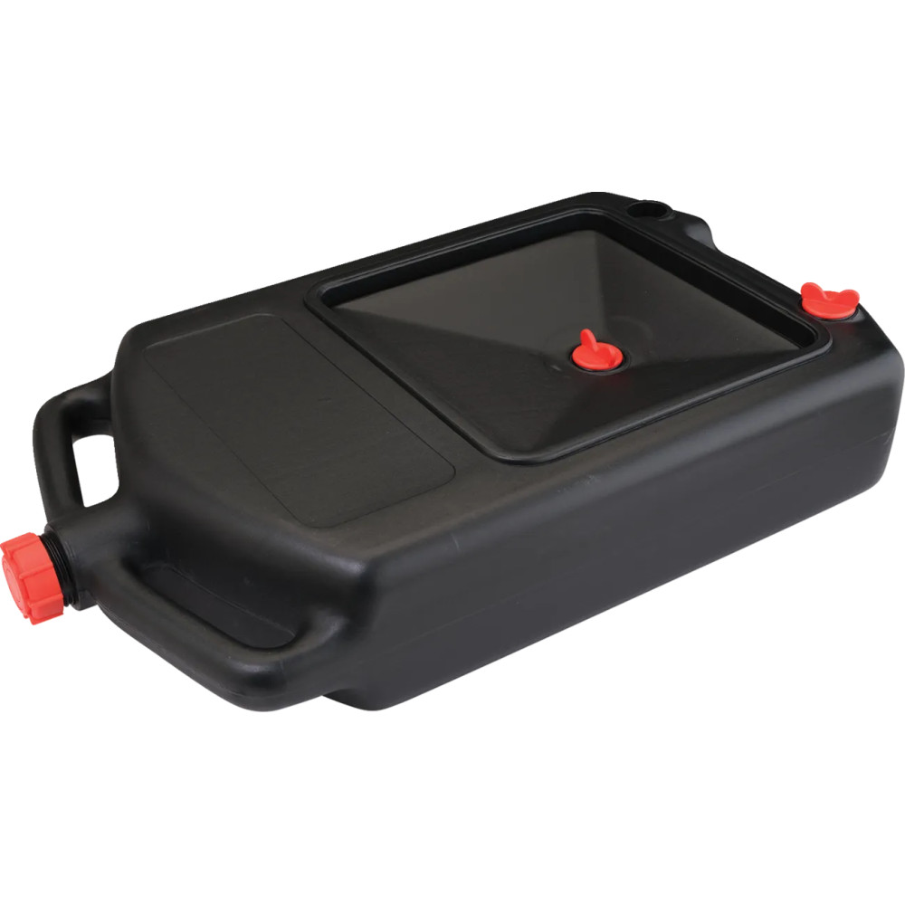 Oil Drain Pan — 8 L (2.11 US gal.), Black