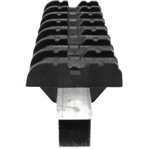 Grip Glides™ for Ramps — Fits 1" x 1" square tubing, Black, 16 pieces