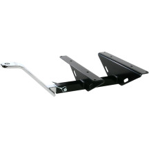Enganche de remolque para Tri-Glide — receptor 1-1/4", lengüeta 1-7/8", altura 11", negro, cromado