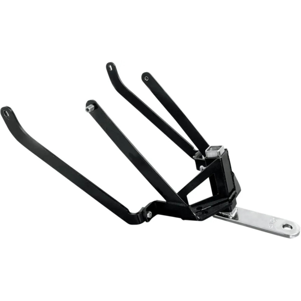 Enganche oculto con receptor vertical — 272 kg (600 lb), cromo