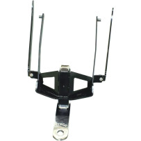 Hidden Hitch with Vertical Receiver — 272 kg (600 lb), Chrome