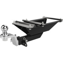 Enganche receptor para HD Freewheeler™ Trike — bola 47,6 mm, 136 kg, Negro