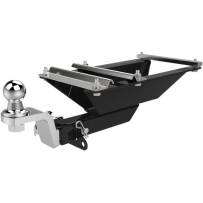 Enganche receptor para HD Freewheeler™ Trike — bola 47,6 mm, 136 kg, Negro