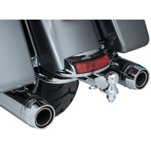 Receiver Hitch — Black, Chrome