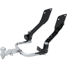 Receiver Hitch — Black, Chrome