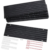 LowPro GripGlides™ — 9" width, 16 pack, Black