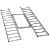 Tri-fold Adjustable Ramp — 76" length, 52" width